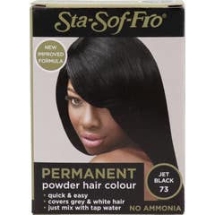 Sta-Soft-Fro Powder Hair Color Jet 73 Black 8g