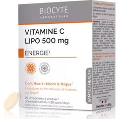 Biocyte Vitamine C Lipo 500mg 28 Comprimés