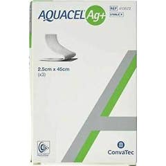 Convatec Aquacel Ag 2.5x45 3 pcs