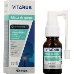Vitavea Vita'Rub Spray Dolor de Garganta 15 ml