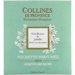 Collines de Provence Duftbeutel Duo Weißer Tee Jasmin 6 g