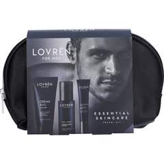 Lovrén For Men Travel Kit Crema + Gel Facial + Contorno de Ojos