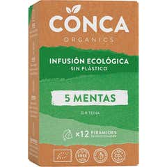 Conca Organics 5 Mentas Infusión Eco 12uds