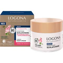 Logona Crema Noche Reafirmante Rosas Semillas Manzana Bio 50ml
