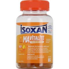 Isoxan Mi Vitalidad Gummies Adultos +18 Años Limón 60 Gummies