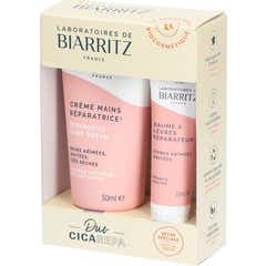 Laboratoires de Biarritz Duo Pack Cica Repair Hand Cream 50 ml + Balm 15 ml