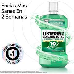 Listerine Protección Dientes y Encías Menta Sabor Suave 500ml
