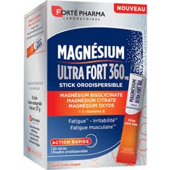 Forte Pharma Magnesio 360Mg Ultra Fuerte 30 Sticks
