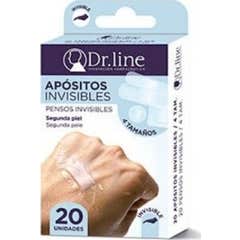 Dr Line Invisible Band-Aids 20 pieces