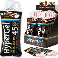 Crown Sport Nutrition HyperGel 45 Neutro Sin Cafeína 10x75 g