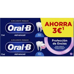 Oral-B Dentifricio Originale Riparazione Gengive e Smalto 2x75ml