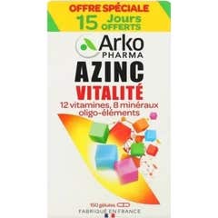 Arkopharma Azinc Forme et Vitalité 150 gélules
