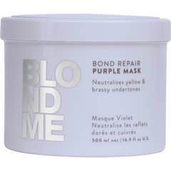 Schwarzkopf Blondme Bond Repair Tratamiento Morado 500 ml