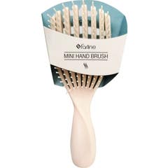 Farline Mini Travel Hair Brush Beige 1 pc