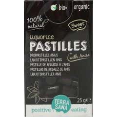 Terrasana Liquorice pastilles with Aniseed 25g
