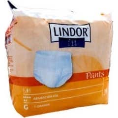 Lindor Pañal Fit Pants Mediano Snoche 60uds