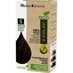 Thader Pharma Eco V-Color Tinte Cabello Sin Amoníaco Nro 5 1 ud