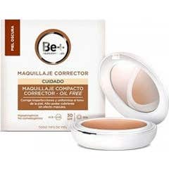 Be+ make-up compacto corrector oil free SPF30+ piel oscura 10g