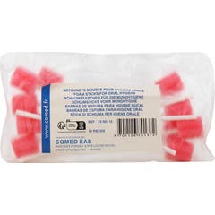 Comed Oral Care Foam Swabs 15 cm 10 pcs