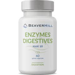 Beaverhill Enzimas Digestivas Max 10 60caps