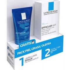 La Roche-Posay Pack Effaclar Mat 40 ml + Effaclar Gel Moussant 50 ml