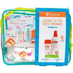 Farline Pack Pediátrico Spf50+ Fluido Facial + Spray + Neceser