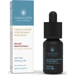 Lamacoppa Leaf Sciences 10% Cbd Gold Oil Virgin Olive Oil 10ml