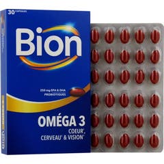 Bion 3 Omega 3 Corazón, Cerebro & Visión 30caps