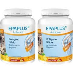Epaplus Pack Colágeno + Silicio + Magnesio Limón 2x334g