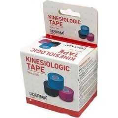 Dderma Kinesiologic Tape Negro 5cmx5m