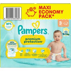 Pampers Pañal Premium Protection Maxi Pack T3 112uds