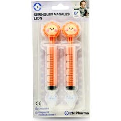 L2n Jeringas Nasales Bebé Leones 2 uds