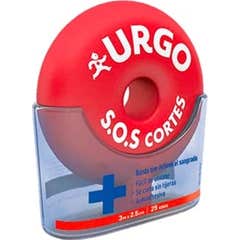 Urgo SOS Cortes Banda 2.5cm x 3m