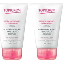 Topicrem Ultra Hidratante Crema Manos 2x50ml Topicrem Ultra Hidratante Crema Manos 2x50ml