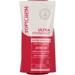 Topicrem Ultra Hidratante Crema Manos 2x50ml