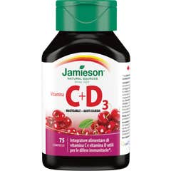 Jamieson Vitamin C500 + D 75Cpr