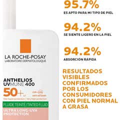 La Roche-Posay Anthelios UVmune Fluid Invisible Spf50+ 50ml La Roche-Posay Anthelios UVmune Fluid Invisible Spf50+ 50ml