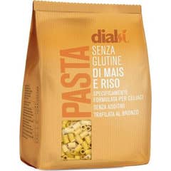 Dialsì Pasta Maíz y Arroz Tubos Sin Gluten 300g