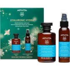 Apivita Cofre Hyaluronic Hydra Champú + Acondicionador Sin Aclarado