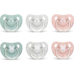 Suavinex Hygge Bebé Chupete Reversible Silicon Surtido +18M 1ud