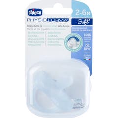 Chicco Physioforma chupete Soft Azul 2 a 6 Meses 1 ud