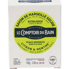 Le Comptoir Du Bain Jabón Marsella Sólido Limón Menta 100g