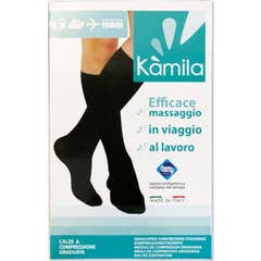 Kàmila Cotton 15 Calcetín Hombre Antracita S 1 Par