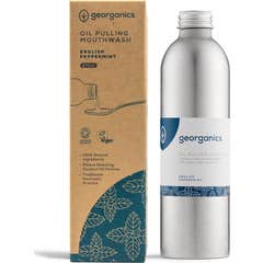 Georganics Oil Pulling Płyn do Płukania Ust Miętowy 275 ml