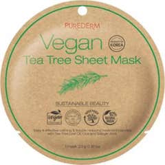 Purederm Vegan Tea Tree Sheet Mask 23g