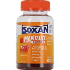 Isoxan Mi Vitalidad Gummies +60 Años Frutos Rojos 60 Gummies