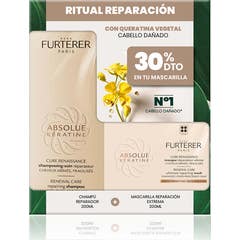 Rene Furterer Cofre Absolue Keratine Champú + Mascarilla 2x200ml