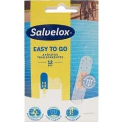 Salvelox Easy To Go Apósito Adhesivo Transparente 12 uds