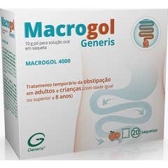 Generis Macrogol Generis 10000mg Pó Solução Oral 20 Saquetas