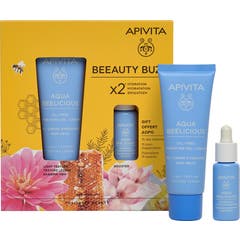Apivita Pack Aqua Beelicious Gel Oil Free 40ml + Boster 10ml